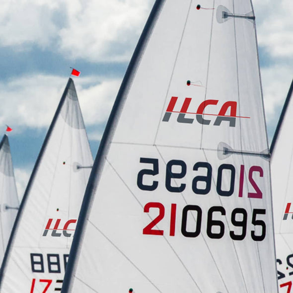Sail numbers set for ILCA 7 or 6